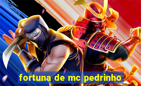 fortuna de mc pedrinho